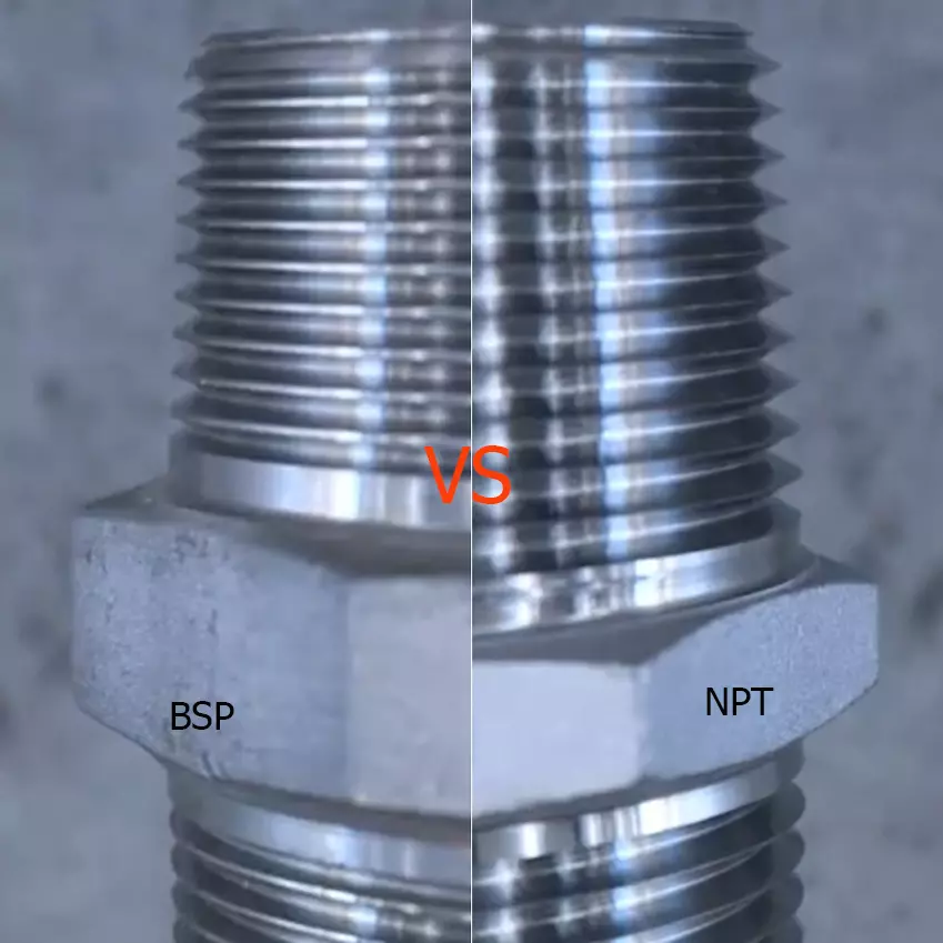 NPT vs BSP thread fitting